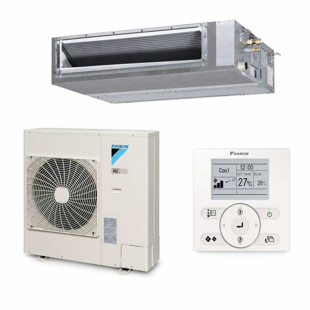 Daikin 12.5kW Premium Slimline Ducted System FBA125BVMA / RZAV125CV1