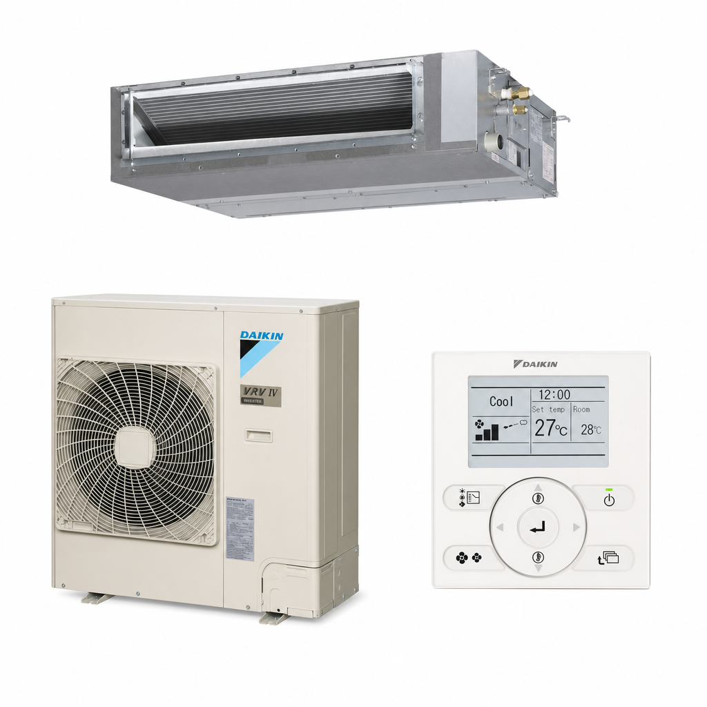 Daikin 14kW Premium Slimline Ducted System 3 Phase FBA140BVMA / RZAV140CY1