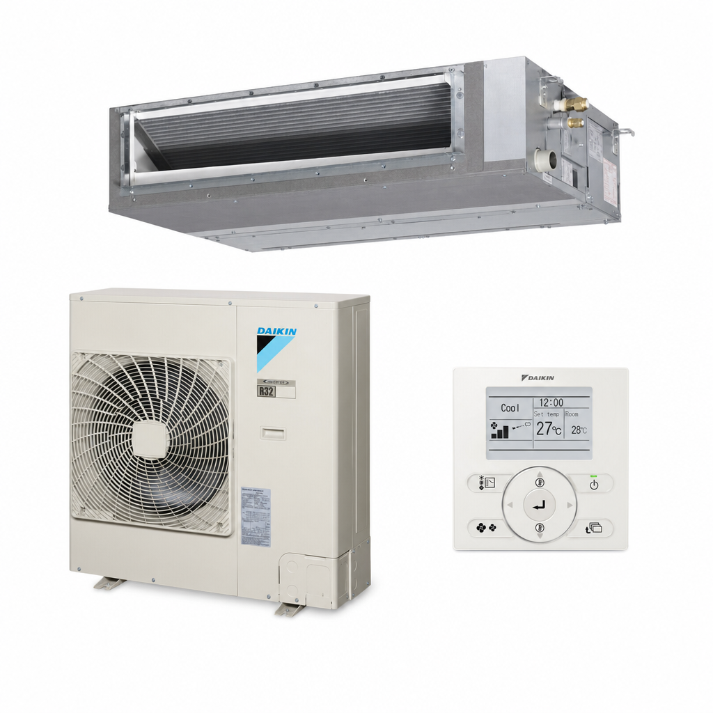 Daikin 8.5kW Premium Slimline Ducted System 3 Phase FBA85BVMA / RZAV85CY1