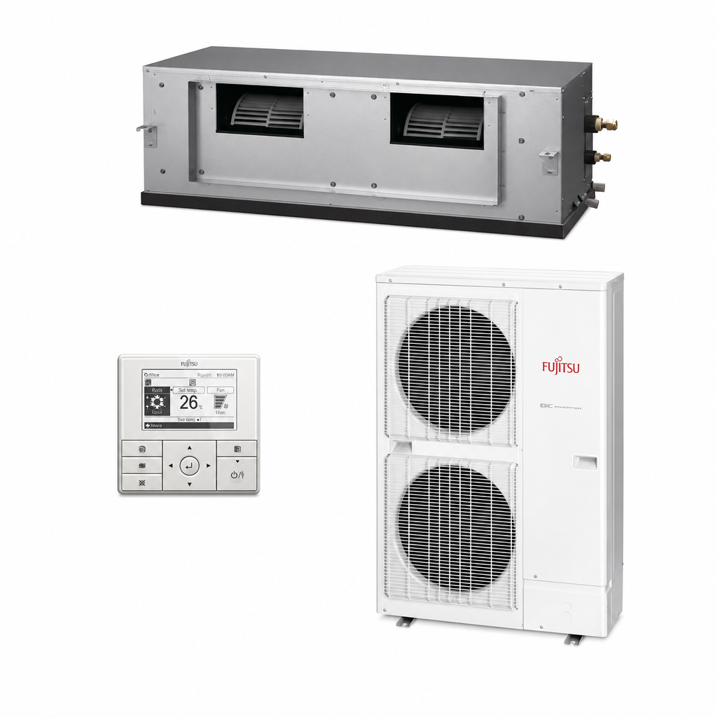 Fujitsu 10.5kW Inverter Ducted System High Static SET-ARTH36KHTA