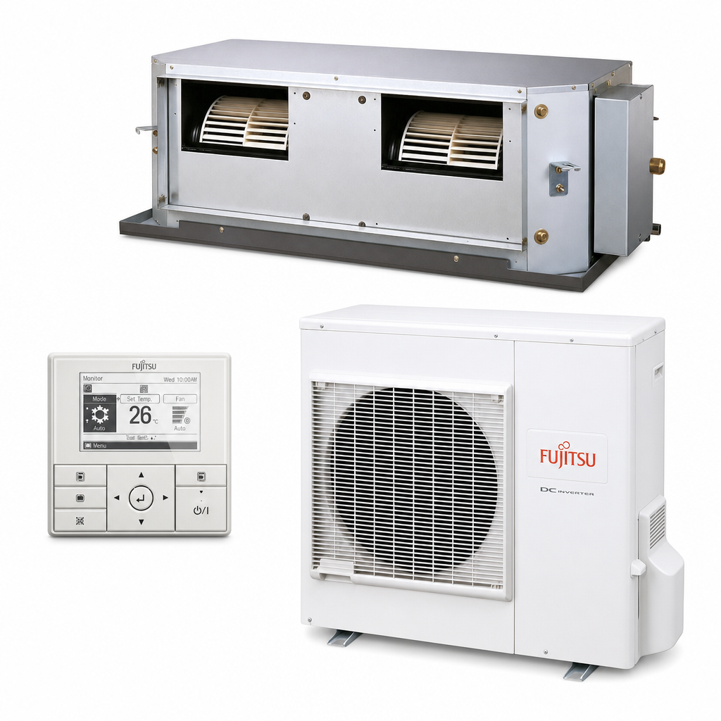 Fujitsu 11.5 kW Inverter Ducted Air Conditioner System ARTHKHTA