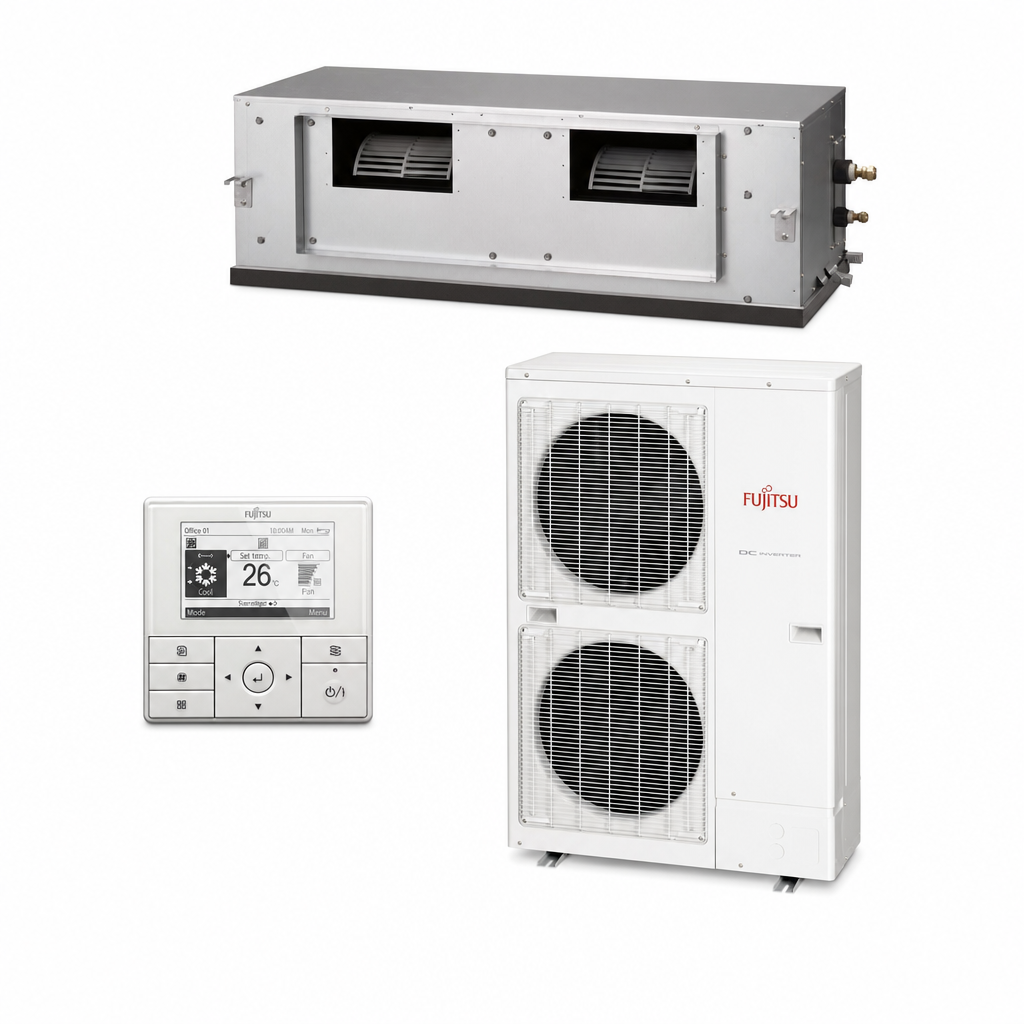 Fujitsu 12.5kW Inverter Ducted System 3 Phase SET-ARTH45KHTA-3PH