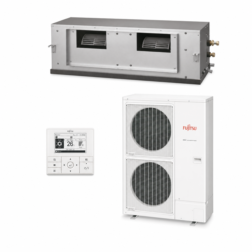 Fujitsu 15kW Inverter Ducted Air Conditioner System 3 Phase SET-ARTH60KHTA-3PH