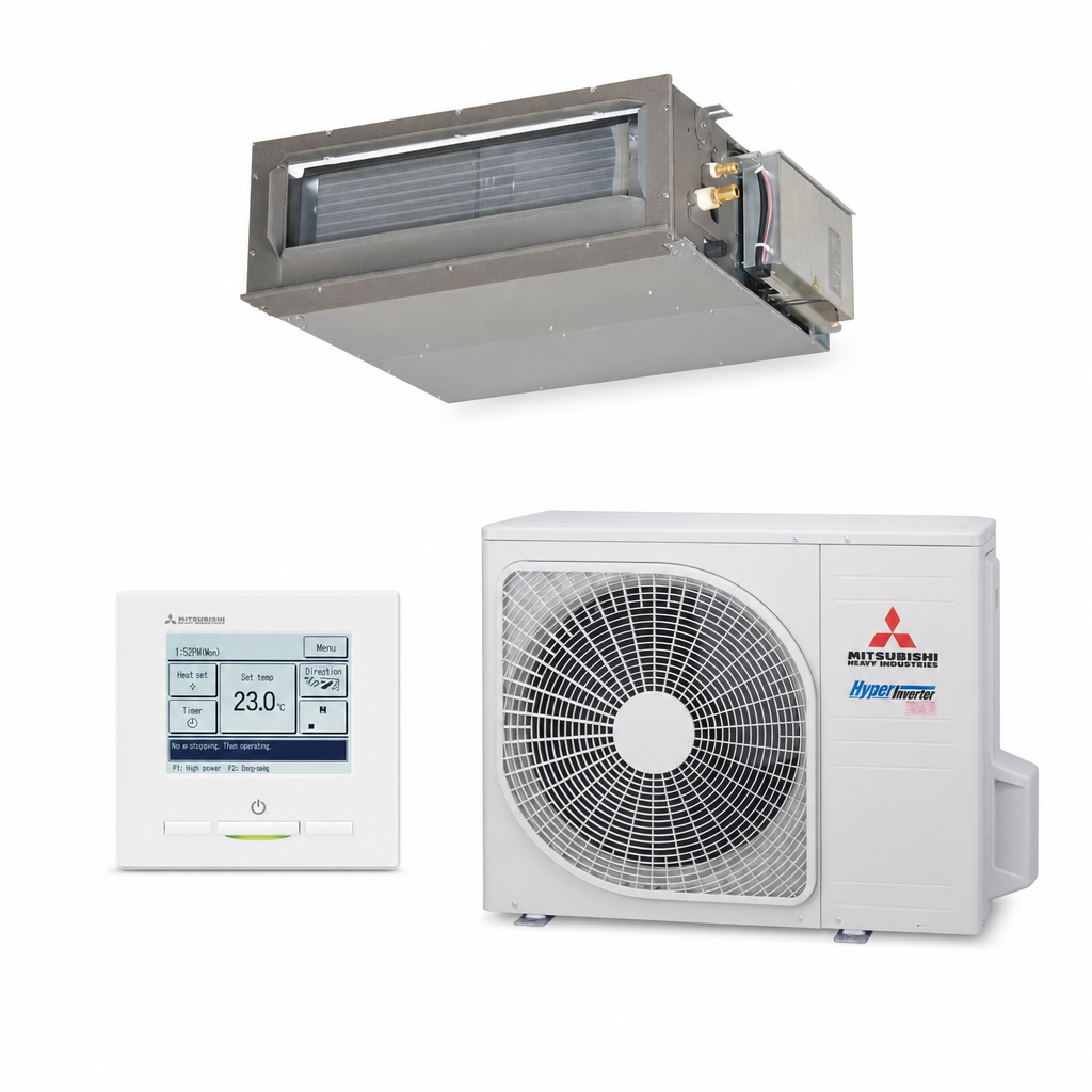 Mitsubishi Heavy Industries 5kW Mid Static Inverter Ducted System FDUM50ZSXAWVH