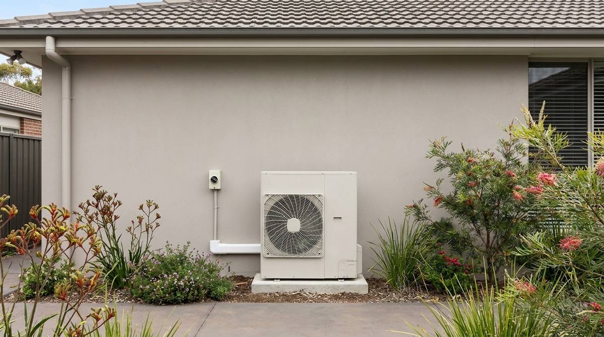 Daikin 10 kW ducted air conditioning installed in an Australian home