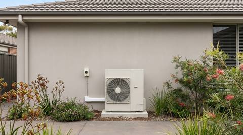 Daikin 10 kW ducted air conditioning installed in an Australian home