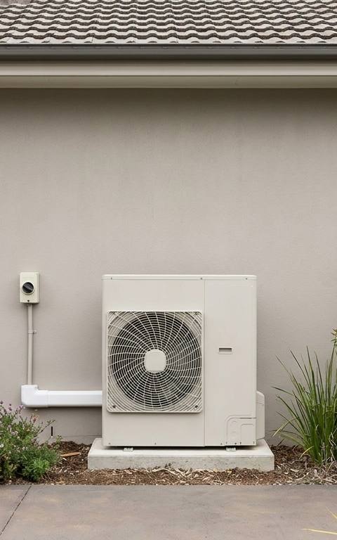 Daikin 10 kW ducted air conditioning installed in an Australian home