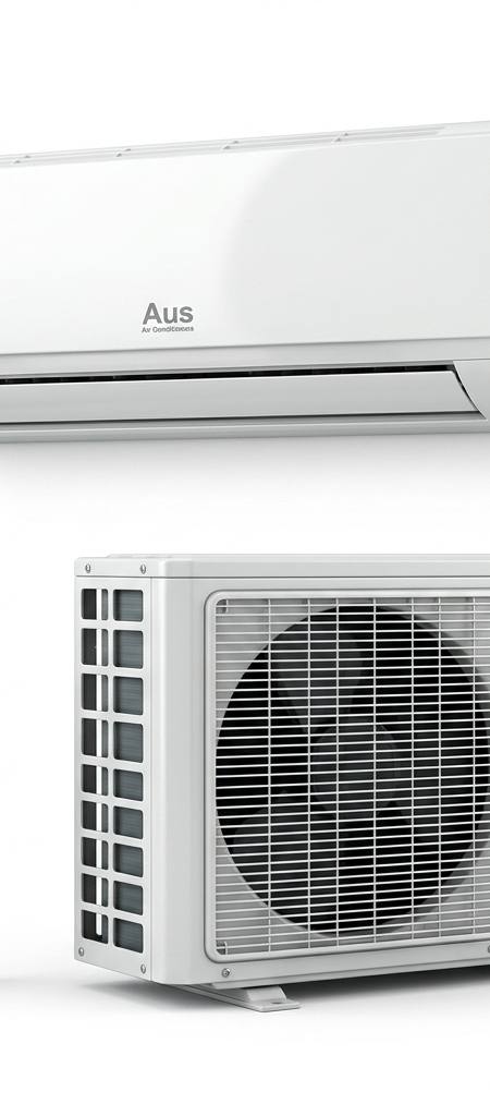Aus Air Conditioners split system air conditioner indoor and outdoor units