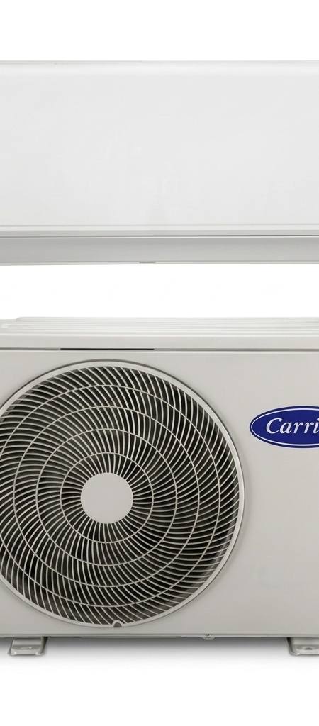 Carrier 2.65 kW split system air conditioner indoor and outdoor units