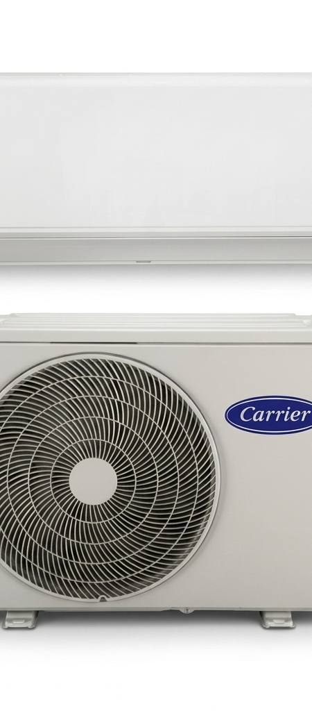 Carrier 6 kW split system air conditioner indoor and outdoor units