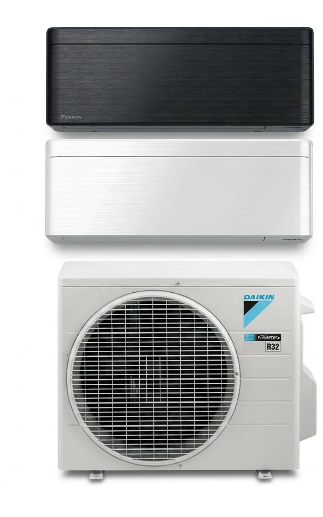 Daikin 2.5 kW split system air conditioner indoor and outdoor units
