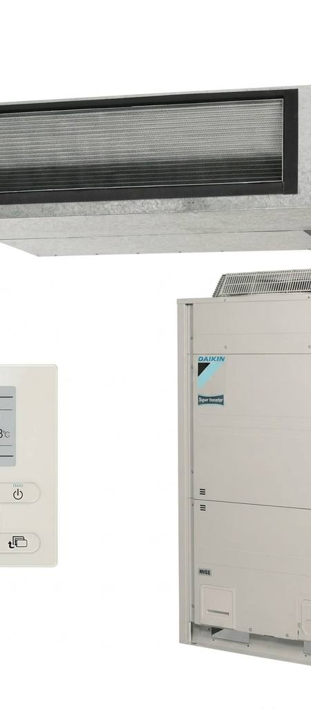 Daikin 20 kW ducted air conditioner indoor and outdoor units