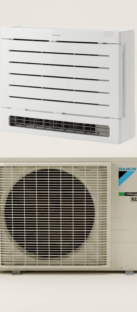 Daikin 5 kW split system air conditioner indoor and outdoor units