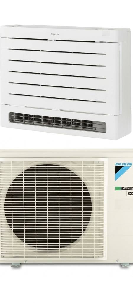 Daikin 6 kW split system air conditioner indoor and outdoor units