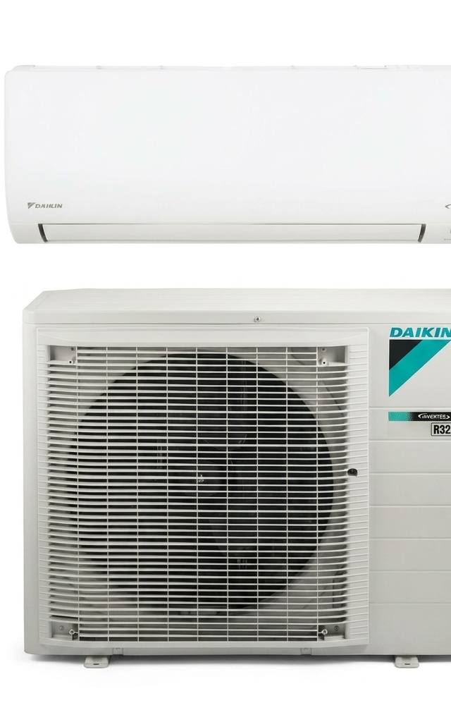 Daikin 6 kW split system air conditioner indoor and outdoor units