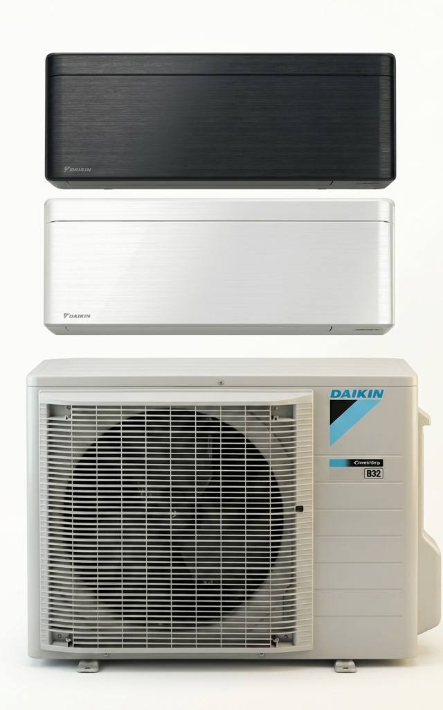 Daikin 6 kW split system air conditioner indoor and outdoor units