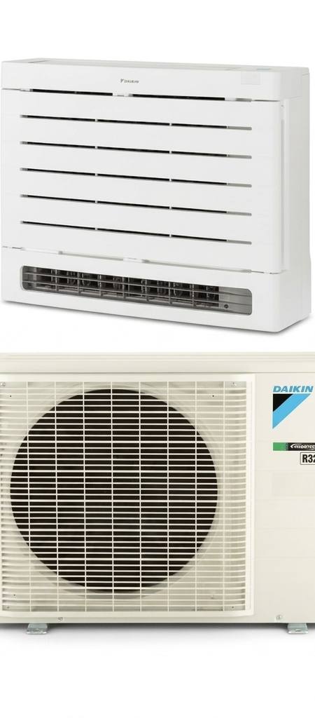 Daikin 7.1 kW split system air conditioner indoor and outdoor units