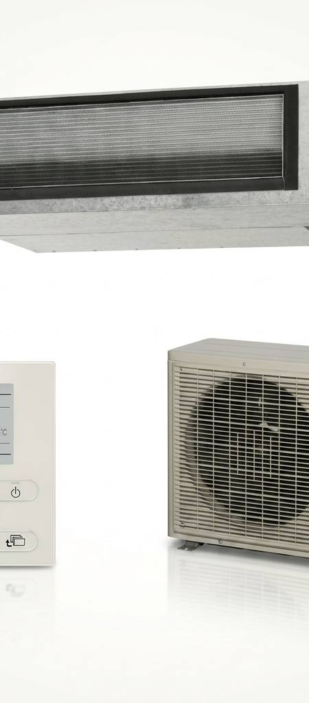 Daikin 7.1 kW ducted air conditioner indoor and outdoor units