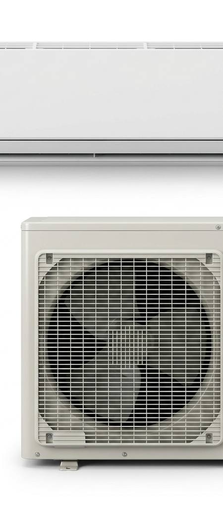Daikin 9.5 kW split system air conditioner indoor and outdoor units