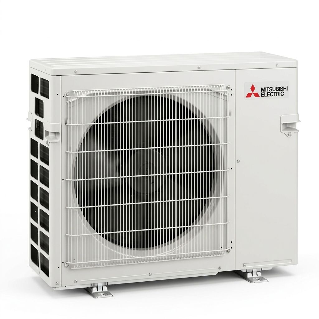Mitsubishi Electric 10 kW multi-split air conditioner indoor and outdoor units