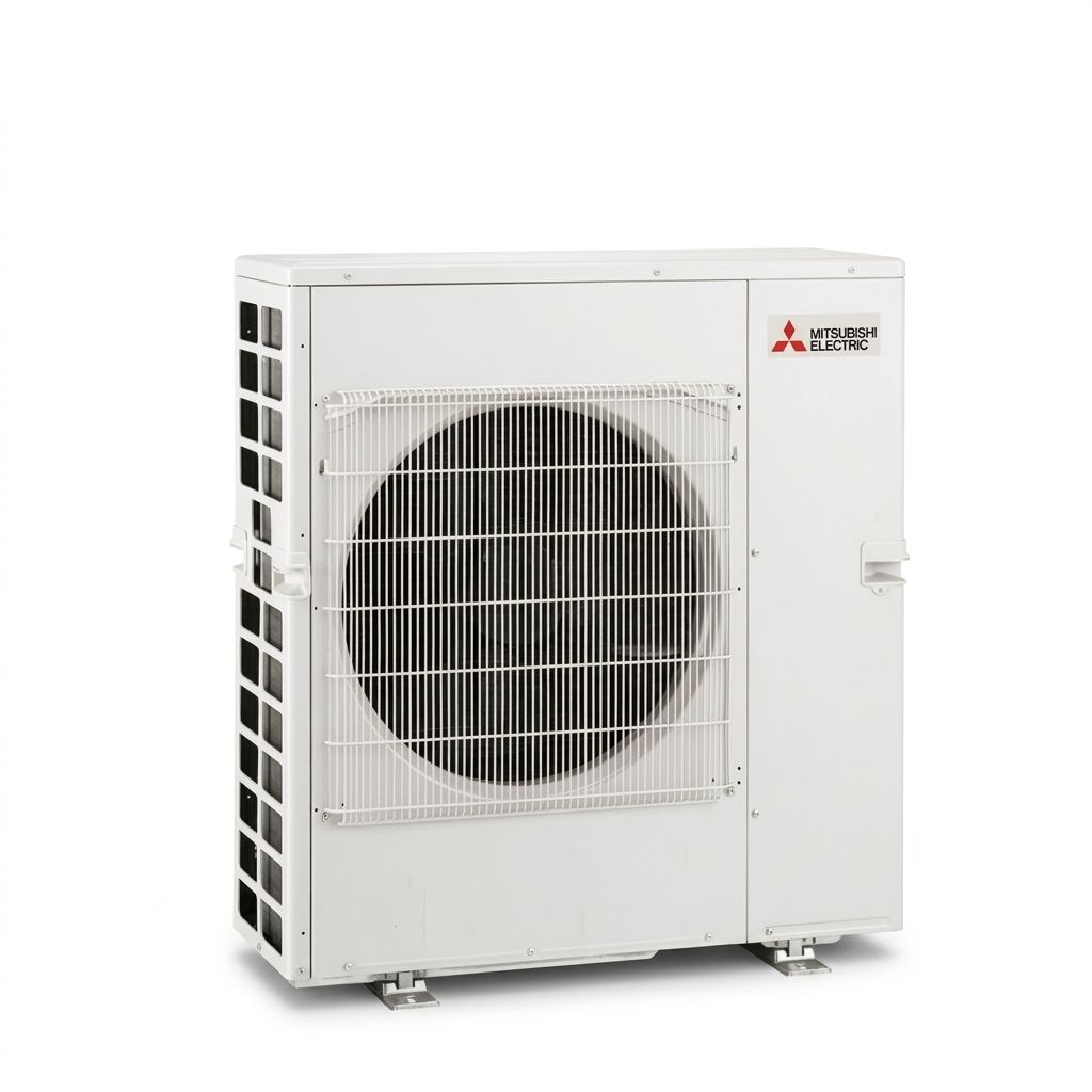 Mitsubishi Electric 12 kW multi-split air conditioner indoor and outdoor units