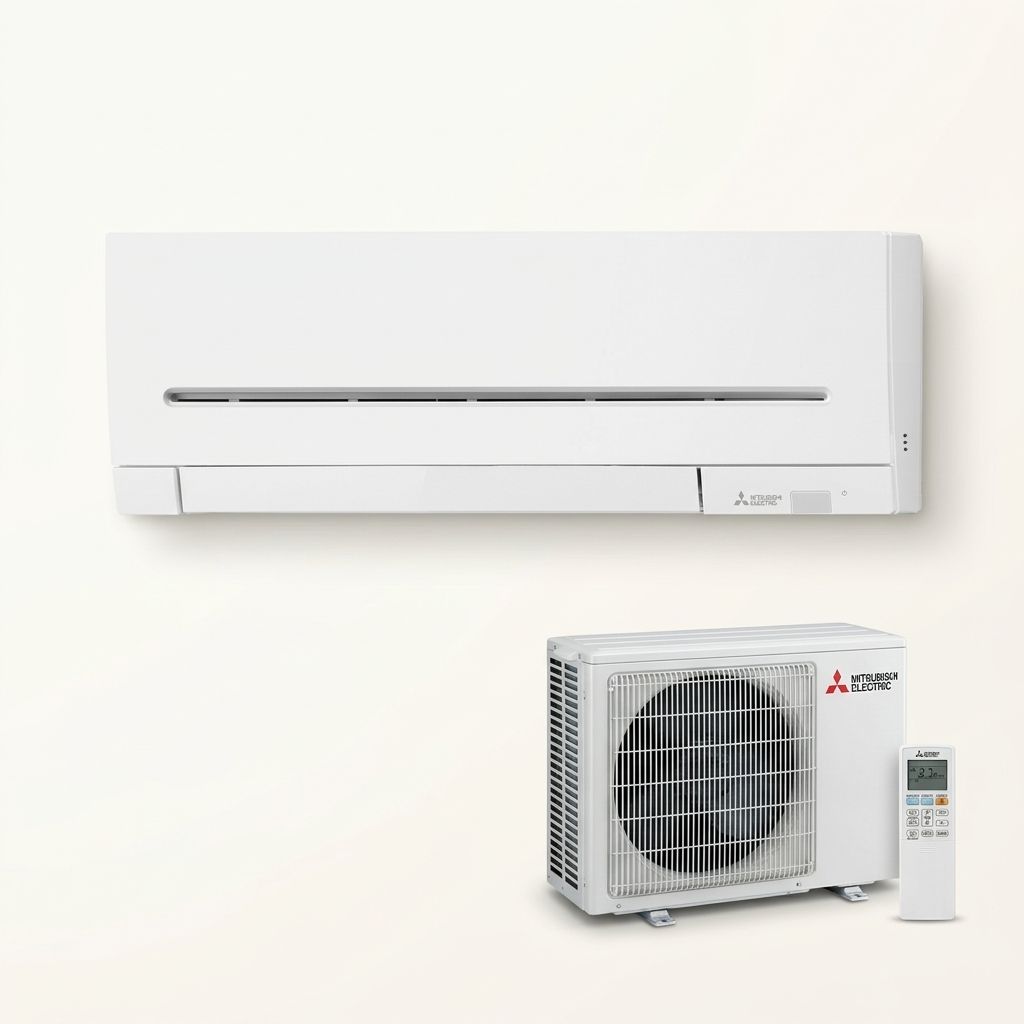 Mitsubishi Electric 3.5 kW multi-split air conditioner indoor and outdoor units