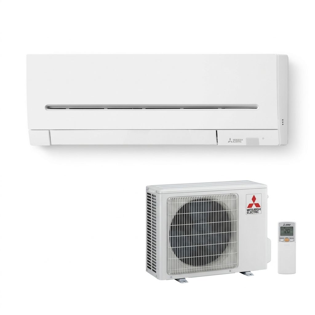 Mitsubishi Electric 5 kW multi-split air conditioner indoor and outdoor units