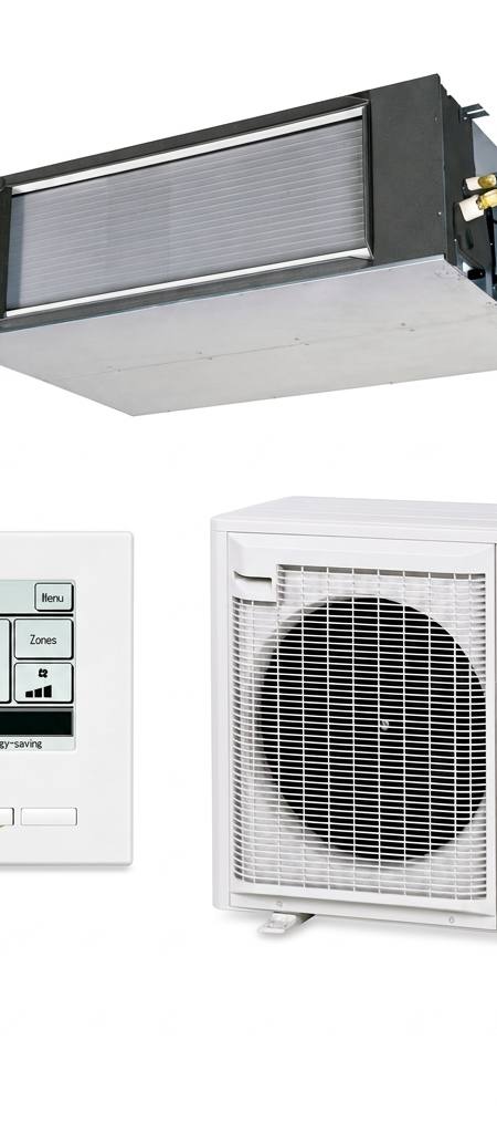 Mitsubishi Heavy Industries 10 kW ducted air conditioner indoor and outdoor units