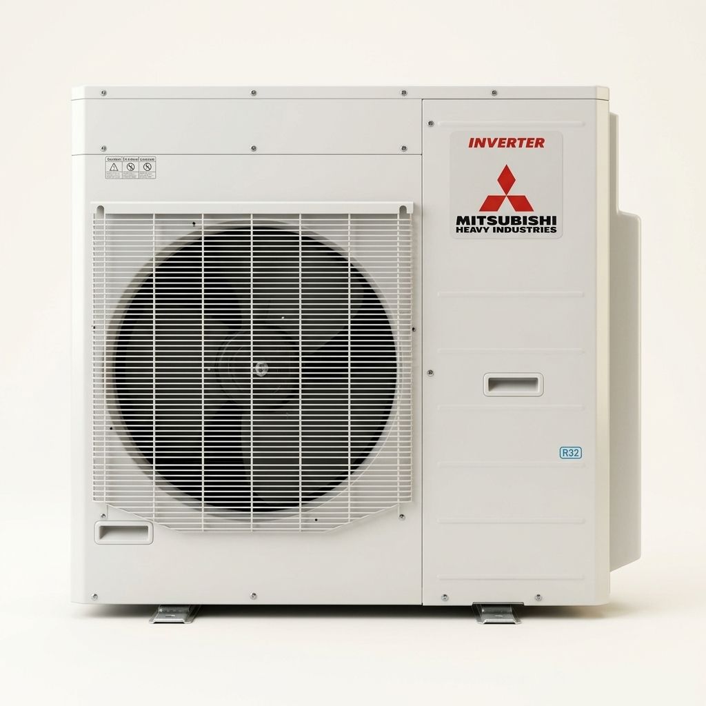 Mitsubishi Heavy Industries 10 kW multi-split air conditioner indoor and outdoor units