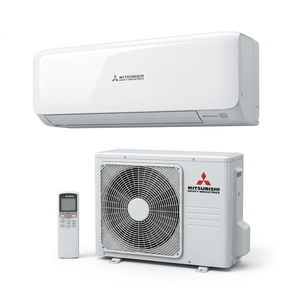 Mitsubishi Heavy Industries 2 kW multi-split air conditioner indoor and outdoor units