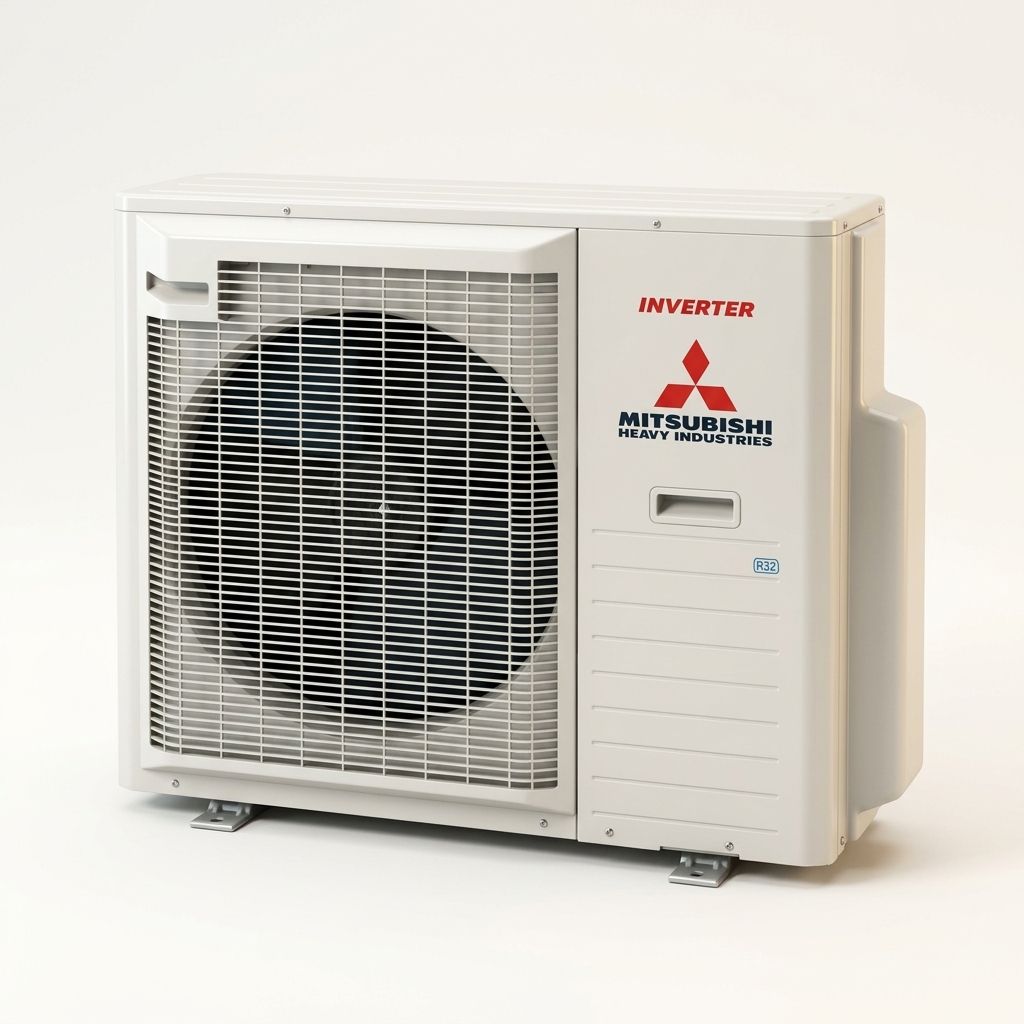 Mitsubishi Heavy Industries 8 kW multi-split air conditioner indoor and outdoor units