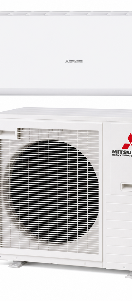 Mitsubishi Heavy Industries 8.0 kW split system air conditioner indoor and outdoor units