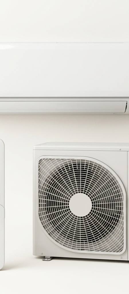Mitsubishi Heavy Industries 2.5 kW split system air conditioner indoor and outdoor units