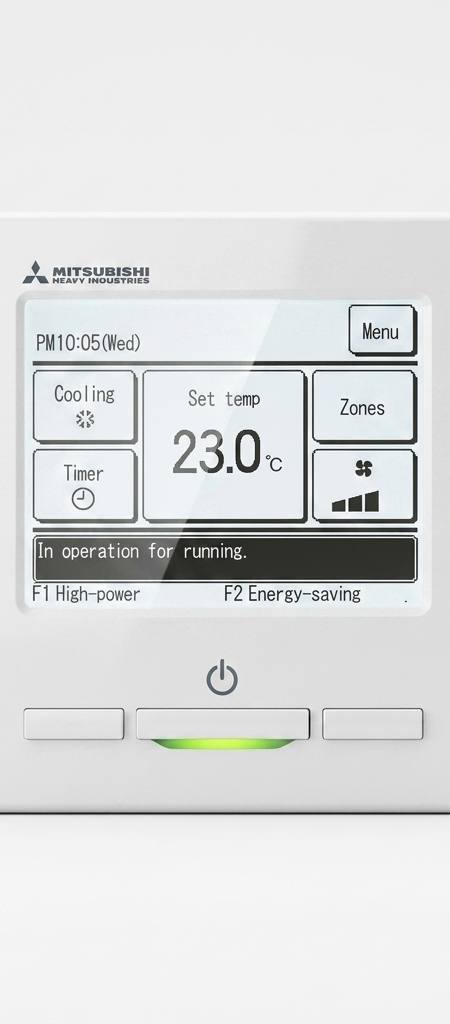 Mitsubishi Heavy Industries ducted air conditioner indoor and outdoor units