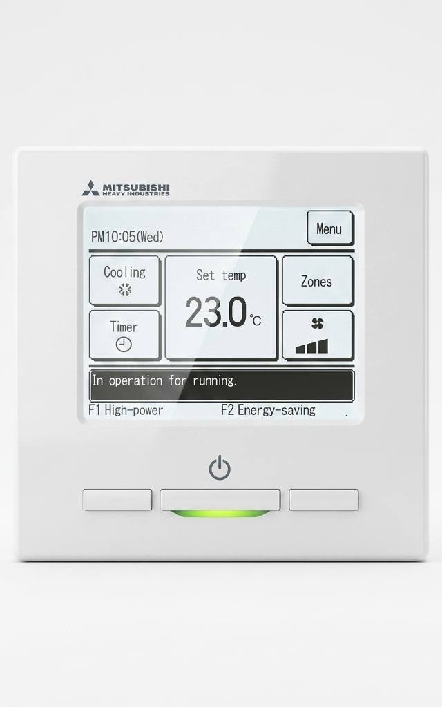 Mitsubishi Heavy Industries ducted air conditioner indoor and outdoor units