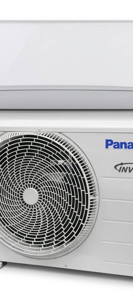 Panasonic 5 kW split system air conditioner indoor and outdoor units