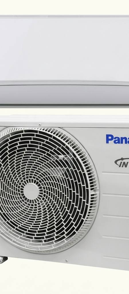 Panasonic 6 kW split system air conditioner indoor and outdoor units