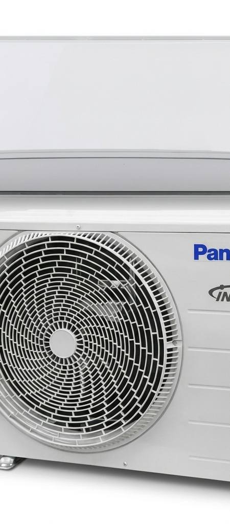 Panasonic 7.1 kW split system air conditioner indoor and outdoor units