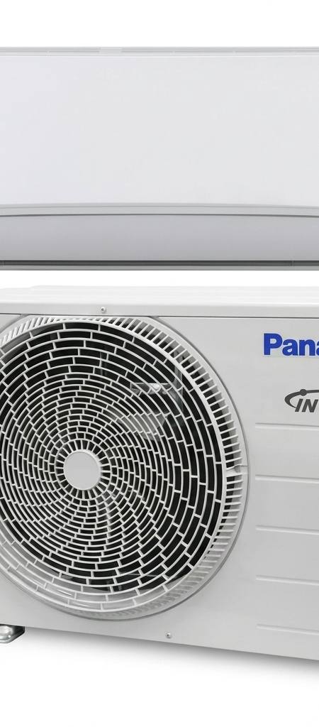 Panasonic 8 kW split system air conditioner indoor and outdoor units