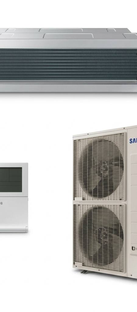 Samsung 10 kW ducted air conditioner indoor and outdoor units
