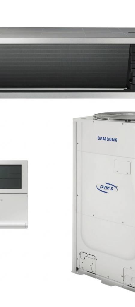 Samsung 20 kW three-phase ducted air conditioner indoor and outdoor units
