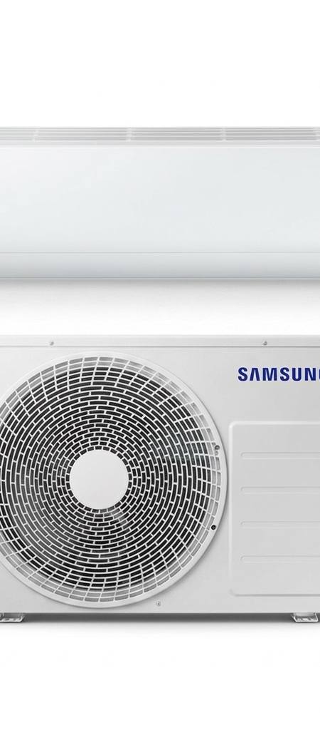 Samsung 6.8 kW split system air conditioner indoor and outdoor units