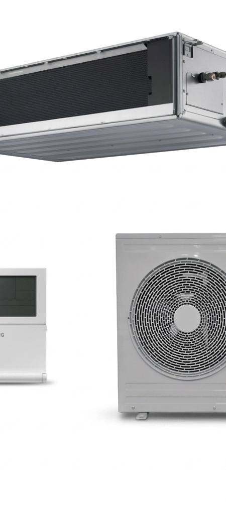 Samsung 7.1 kW ducted air conditioner indoor and outdoor units