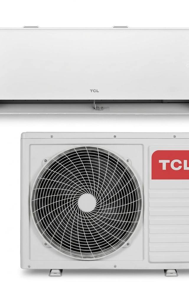 TCL 5.2 kW split system air conditioner indoor and outdoor units