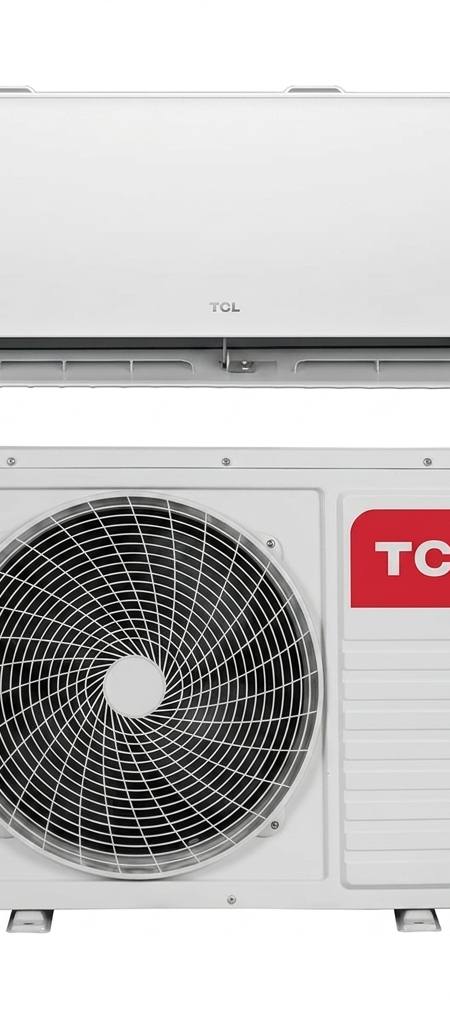 TCL 8.2 kW split system air conditioner indoor and outdoor units