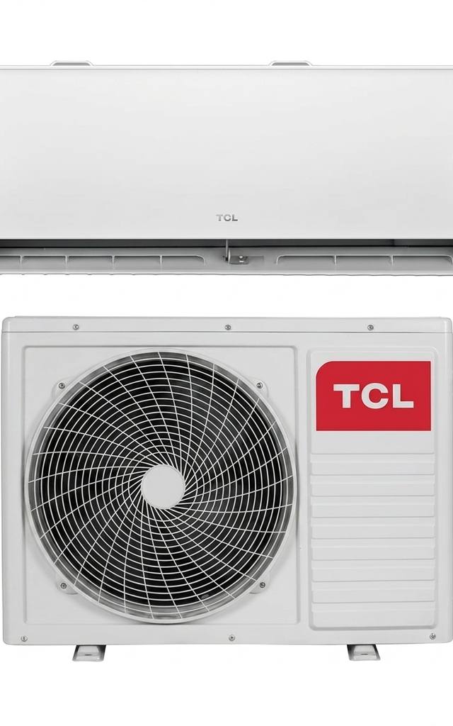 TCL 8.2 kW split system air conditioner indoor and outdoor units